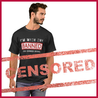 Verboden boeken Censuur Ik ben met de Verboden T-shirt