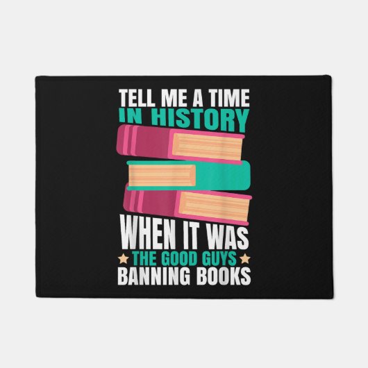 Verboden Boeken citaat Deurmat (Voorkant)