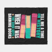 Verboden Boeken citaat Fleece Deken (Voorkant (Horizontaal))