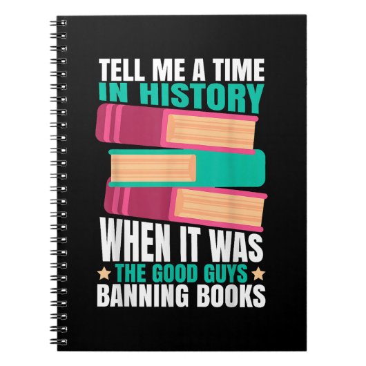 Verboden Boeken citaat Notitieboek (Voorkant)