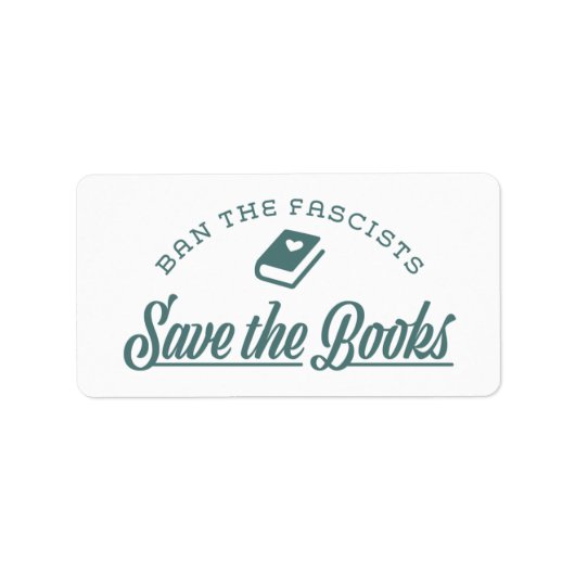 Verboden boeken etiket (Voorkant)