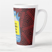 Verboden boeken latte mok (Rechts)