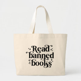Verboden boeken lezen Lover's Grote Tote Bag
