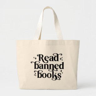 Verboden boeken lezen Lover's Grote Tote Bag