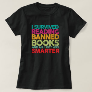 Verboden boeken lezen t-shirt