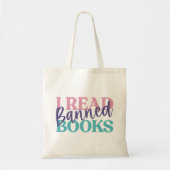 Verboden boeken lezen tote bag (Voorkant)