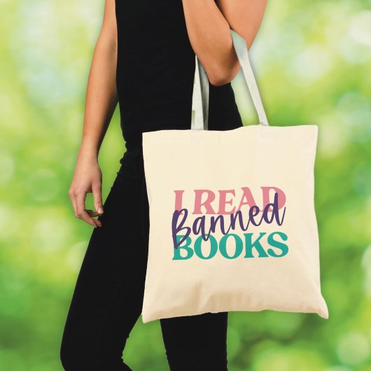 Verboden boeken lezen tote bag