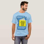 Verboden boeken t-shirt (Voorkant volledig)