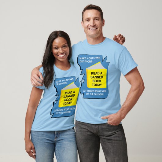 Verboden boeken t-shirt (Unisex)