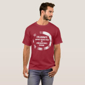 Verboden Boeken Week Ovaal T-shirt (Voorkant volledig)