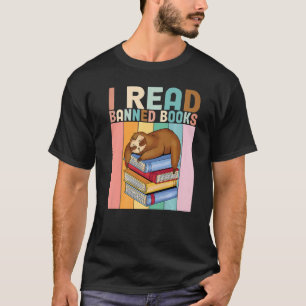 Verboden boekenboekworm die ik heb gelezen Verbode T-shirt