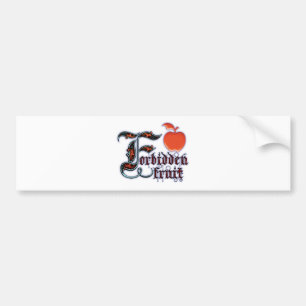 Verboden Bumpersticker