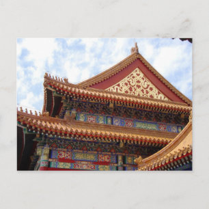 Verboden City Temple Briefkaart