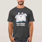 Verboden fascisten geen boeken t-shirt (Voorkant)