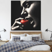 Verboden fruit canvas afdruk (Insitu (Slaapkamer))
