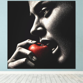 Verboden fruit canvas afdruk