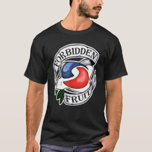 Verboden Fruit Stomme Tiener Challenge Tattoo Pod T-shirt