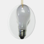 Verboden gloeilamp keramisch ornament (Rechts)