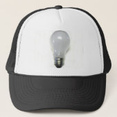Verboden gloeilamp trucker pet (Voorkant)