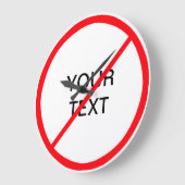 Verboden handtekening grote klok (Hoek)