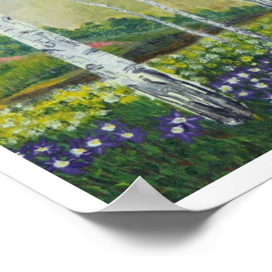 Verboden in een boom poster (Hoek)