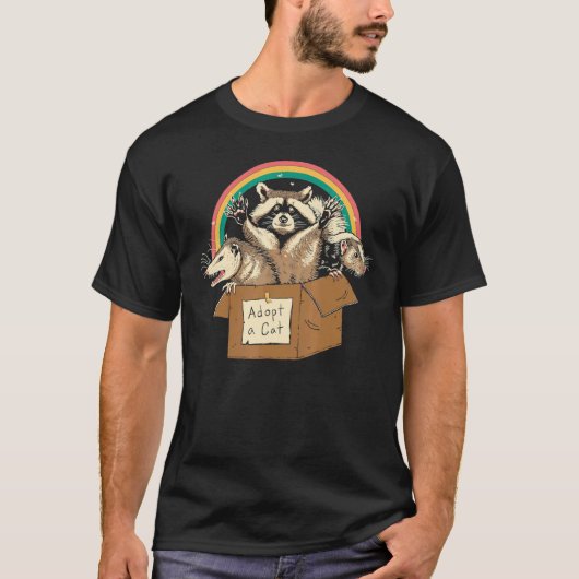Verboden katten adopteren 1 t-shirt (Voorkant)