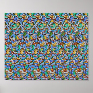 Verboden kennis - Verborgen 3D-afdruk Poster