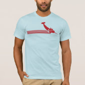 Verboden liefdesvleugel Narwhal T-shirt (Voorkant)
