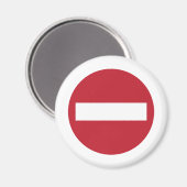 Verboden! Magneet (Voorkant / Achterkant)