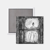 Verboden Man Magneet (Voorkant / Achterkant)