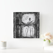 Verboden Man Vierkante Klok (Huis)