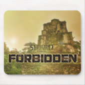 Verboden Mousepad Muismat (Voorkant)