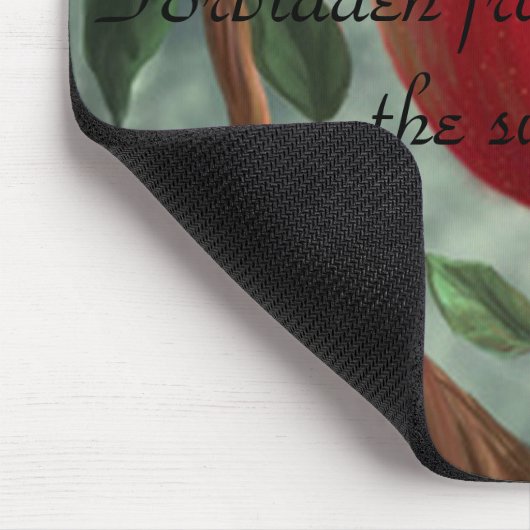 Verboden Muismat van fruit (Hoek)