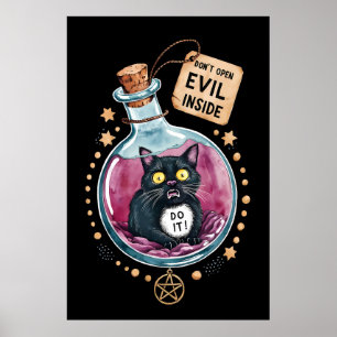 Verboden nieuwsgierigheid poster