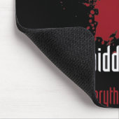 Verboden paneelmousepad muismat (Hoek)