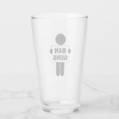 Verboden Pistolen Glas (Achterkant)