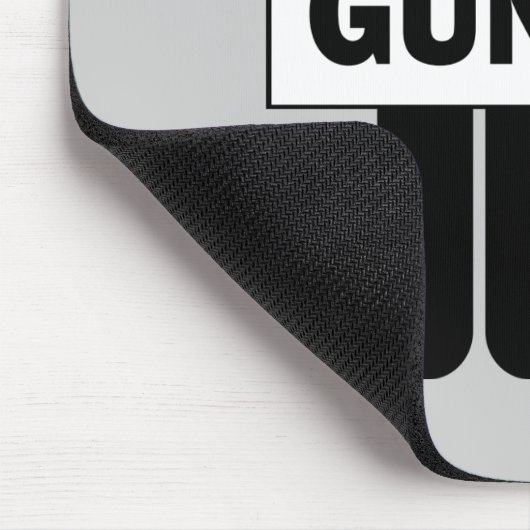 Verboden Pistolen Muismat (Hoek)