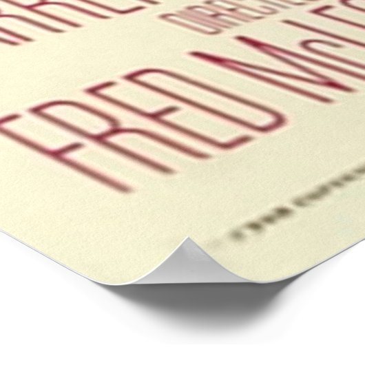 Verboden planeet 1956 poster (Hoek)