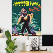 Verboden Planeet - Oude Film Poster (Thuiskantoor)