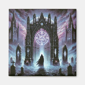 Verboden Poort Magneet (Voorkant)