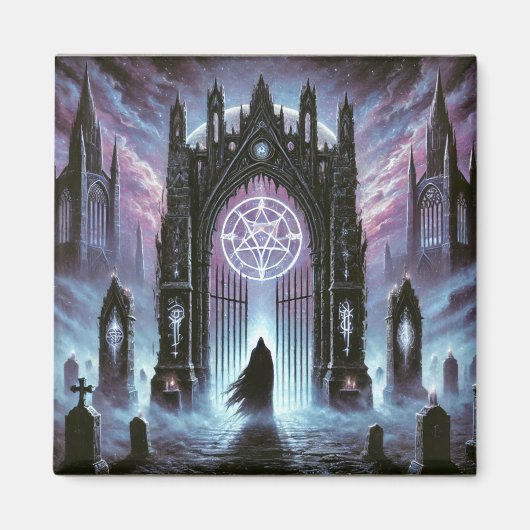 Verboden Poort Magneet (Voorkant)