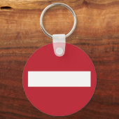 Verboden! Sleutelhanger (Voorkant)