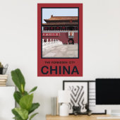 Verboden Stad China Poster (Thuiskantoor)