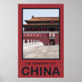 Verboden Stad China Poster (Voorkant)
