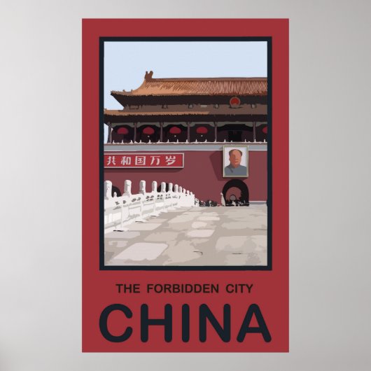 Verboden Stad China Poster (Voorkant)