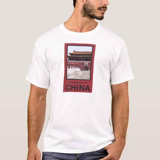 Verboden Stad China T-shirt (Voorkant)