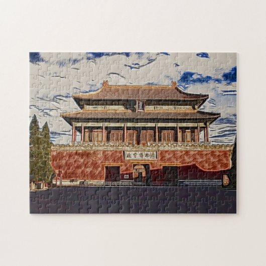 Verboden stad legpuzzel (Horizontaal)