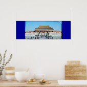 Verboden stad poster (Keuken)