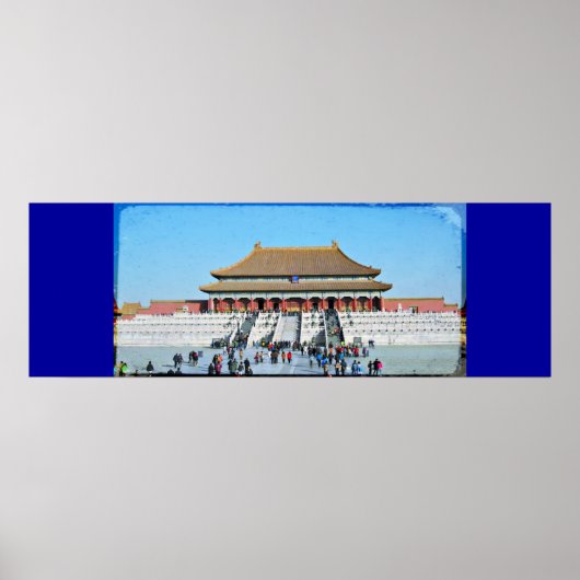 Verboden stad poster (Voorkant)