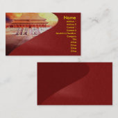 Verboden stadprofielkaart visitekaartje (Voorkant / Achterkant)